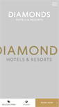 Mobile Screenshot of diamondsresorts.com